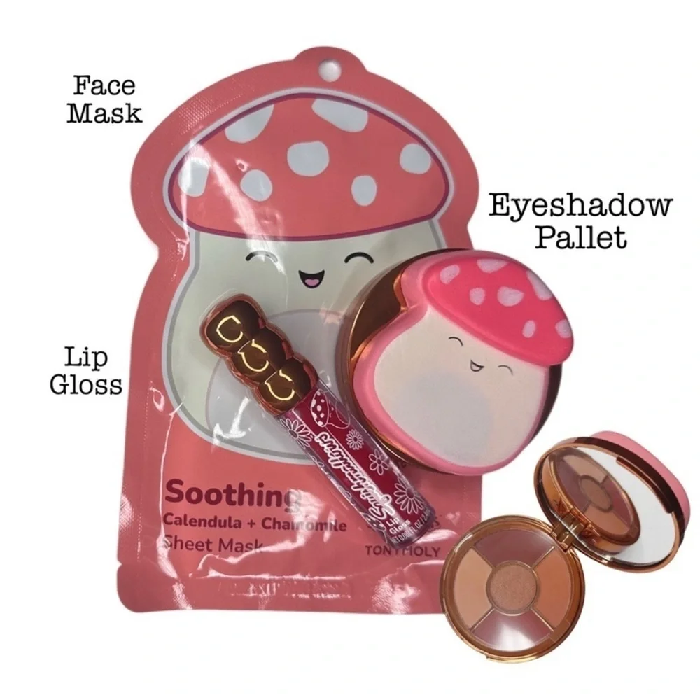 Squishmallows Malcom the Mushroom Makeup Set - Picture 2 of 2